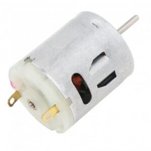 Moteur miniature avec sorties type cosse à souder.