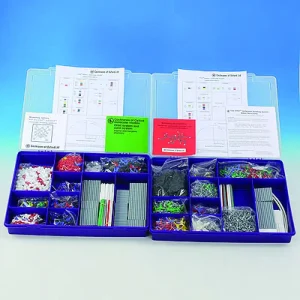 Modèles moléculaires squelettiques 1 267 atomes