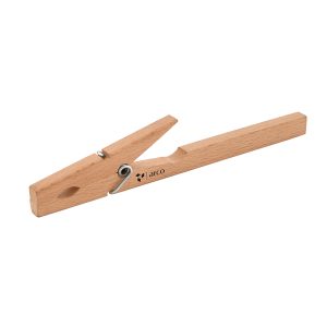 Support tube à essai en bois 180 mm – pour tubes Ø 11–19 mm